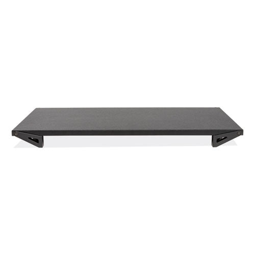 Lo Riser Monitor Stand, For 32" Monitors, 24" X 11" X 2" To 3", Black, Supports 30 Lb