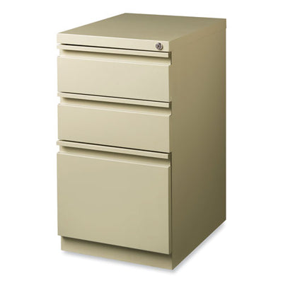 Full-width Pull 20 Deep Mobile Pedestal File, Box/box/file, Letter, Putty, 15 X 19.88 X 27.75, Ships In 4-6 Business Days