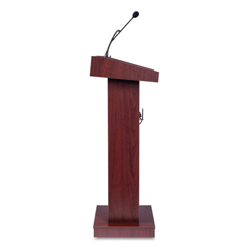 Orator Lectern, 22 X 17 X 46, Mahogany, Ships In 1-3 Business Days