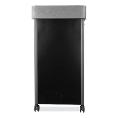 Greystone Lectern, 23.5 X 19.25 X 45.5, Charcoal Gray, Ships In 1-3 Business Days