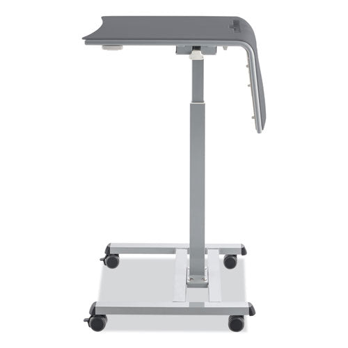 Sit-stand Student Desk Pro, 23.5" X 19.5" X 28.5" To 41.75",  Charcoal Gray, Ships In 1-3 Business Days