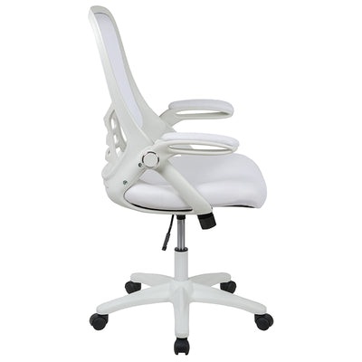 White Mesh/frame Office Chair