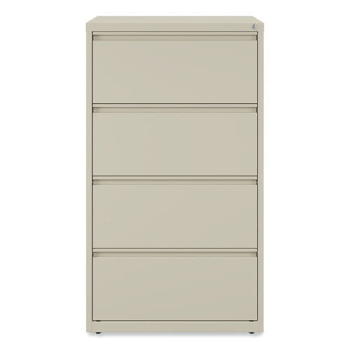 Lateral File, 4 Legal/letter-size File Drawers, Putty, 30" X 18.63" X 52.5"