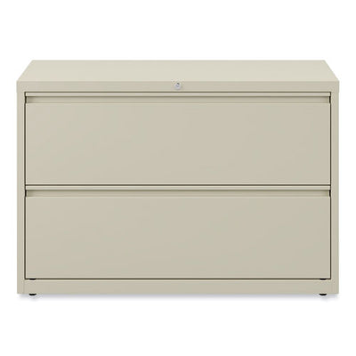 Lateral File, 2 Legal/letter-size File Drawers, Putty, 42" X 18.63" X 28"