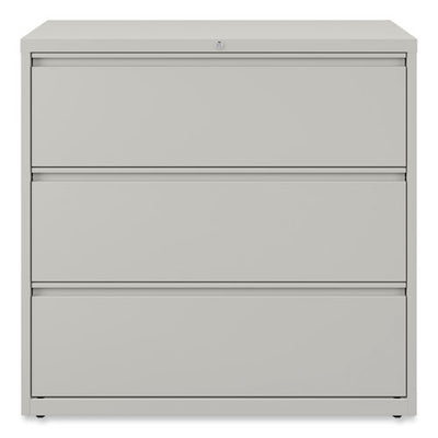 Lateral File, 3 Legal/letter/a4/a5-size File Drawers, Light Gray, 42" X 18.63" X 40.25"