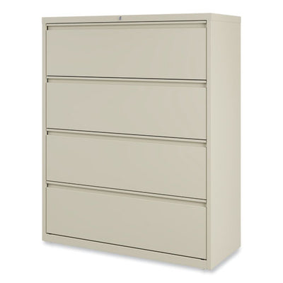 Lateral File, 4 Legal/letter-size File Drawers, Putty, 42" X 18.63" X 52.5"