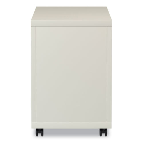 File Pedestal With Full-length Pull, Left Or Right, 2-drawers: Box/file, Legal/letter, Putty, 14.96" X 19.29" X 21.65"