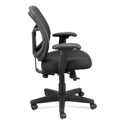 Apollo Mid-back Mesh Chair, 18.1" To 21.7" Seat Height, Black