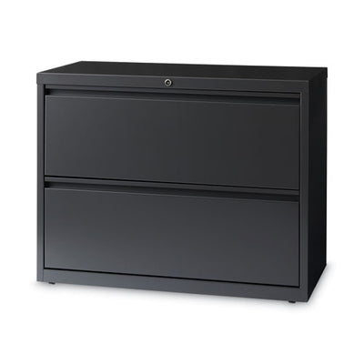 Lateral File Cabinet, 2 Letter/legal/a4-size File Drawers, Charcoal, 36 X 18.62 X 28