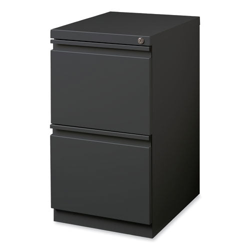 Full-width Pull 20 Deep Mobile Pedestal File, File/file, Letter, Charcoal, 15 X 19.88 X 27.75, Ships In 4-6 Business Days