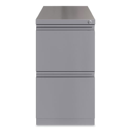 Full-width Pull 20 Deep Mobile Pedestal File, File/file, Letter, Arctic Silver,15 X 19.88 X 27.75,ships In 4-6 Business Days
