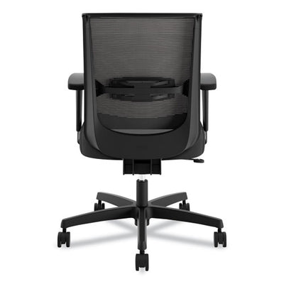 Convergence Mid-back Task Chair, Swivel-tilt, Supports Up To 275 Lb, 15.75" To 20.13" Seat Height, Black
