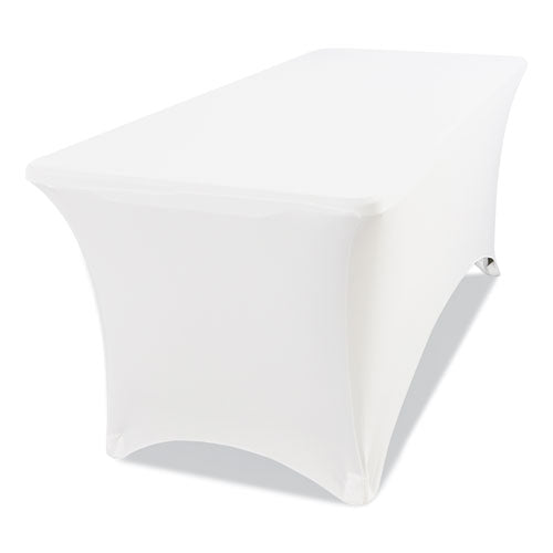 Igear Fabric Table Cover, Polyester, 30 X 72, White