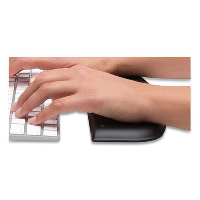 Gel Wrist Rest For Slim Compact Keyboards, 11 X 3.98, Black