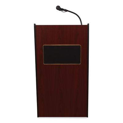 Aristocrat Sound Lectern, 25 X 20 X 46, Mahogany, Ships In 1-3 Business Days
