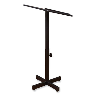 Portable Presentation Lectern Stand, 20 X 18.25 X 44, Mahogany, Ships In 1-3 Business Days