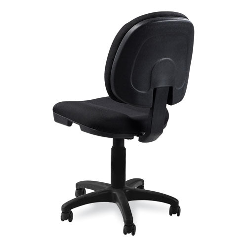 Comfort Task Chair, Supports Up To 300 Lb, 19" To 23" Seat Height, Black Seat/back, Black/base, Ships In 1-3 Business Days