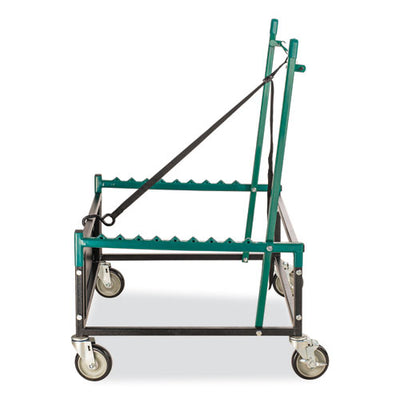 Table Assist Dolly, 1,000 Lb Capacity, 38 X 30 X 44.5, Black/green, Ships In 1-3 Business Days