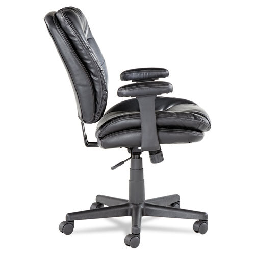 Executive Swivel/tilt Chair, Supports Up To 250 Lb, 16.93" To 20.67" Seat Height, Black