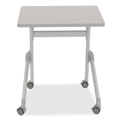 Learn Nesting Rectangle Desk, 28" X 22.25" X 29.5", Gray, Ships In 1-3 Business Days
