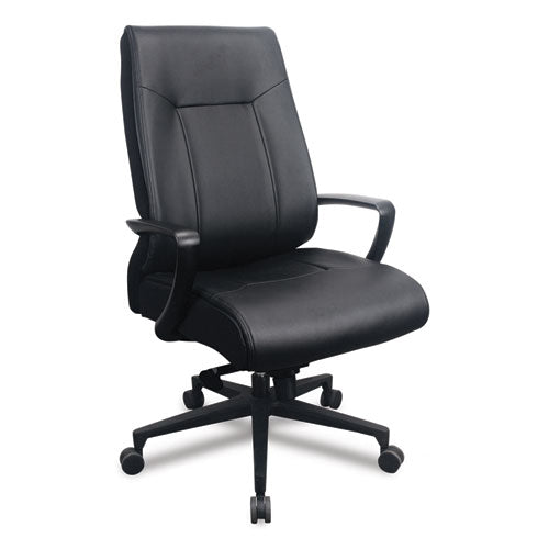 Executive Chair, 20.5" To 23.5" Seat Height, Black