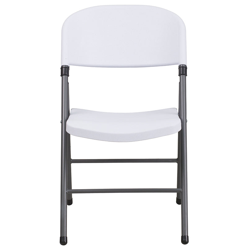 White Plastic Folding Chair