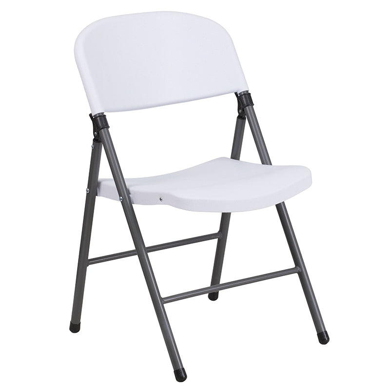 White Plastic Folding Chair