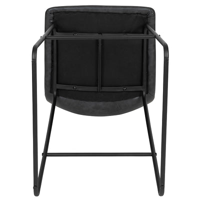 2pk 30" Gray Dining Stool