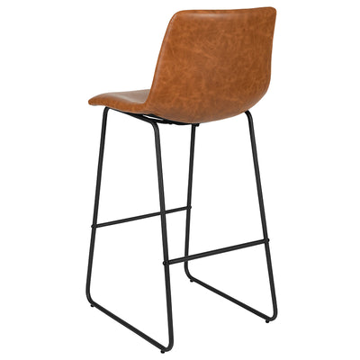 2pk 30" Lt Brown Dining Stool