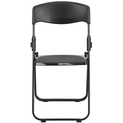 Black Plastic Folding Chair