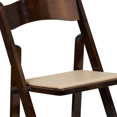 Fruitwood Folding Chair
