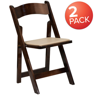 Fruitwood Folding Chair