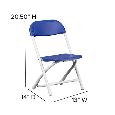 Kids Blue Folding Chair