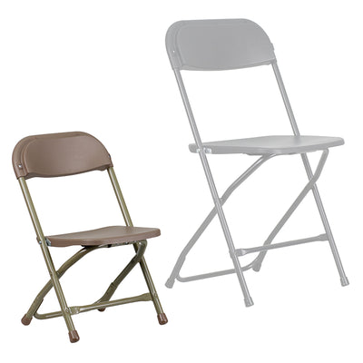 Kids Brown Folding Chair