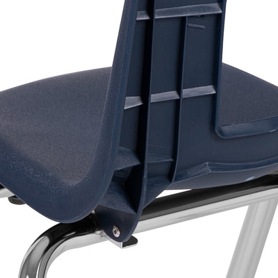 Navy Student Stack Chair 14"