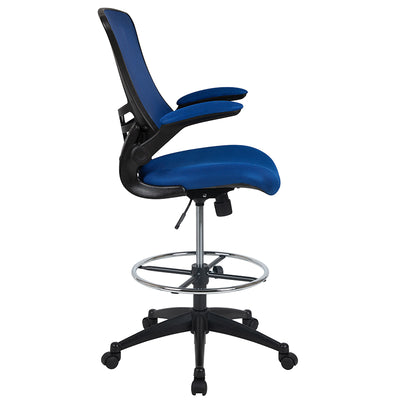 Blue Mesh Draft Chair