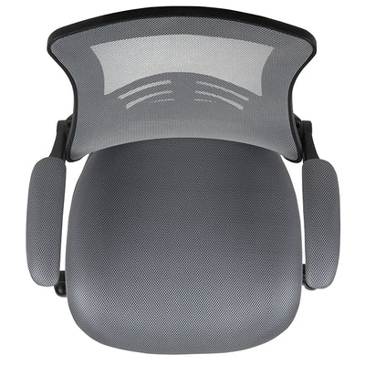 Dark Gray Mesh Draft Chair