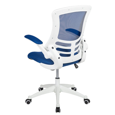 Blue Mesh Mid-back Desk Chair