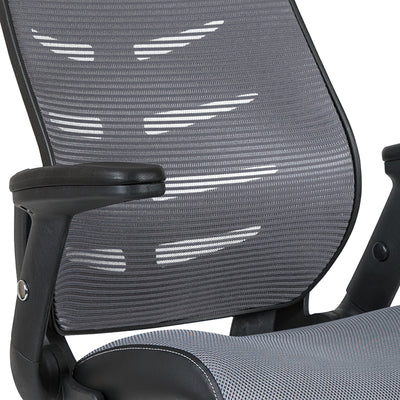 Dark Gray Mesh Drafting Chair