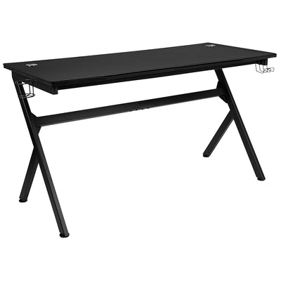 Black Gaming Desk & Chair Set
