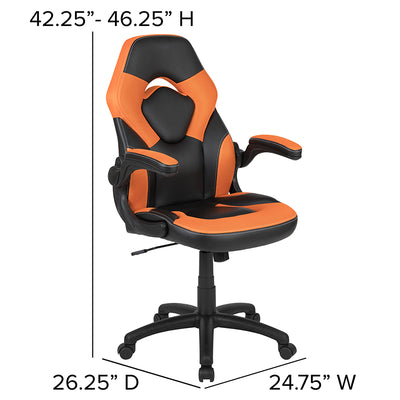 Black Gaming Desk & Chair Set