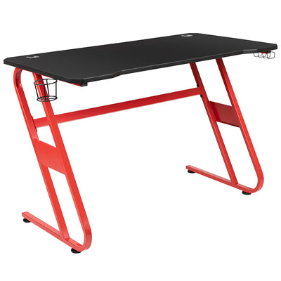 Red Gaming Desk And Chair Set