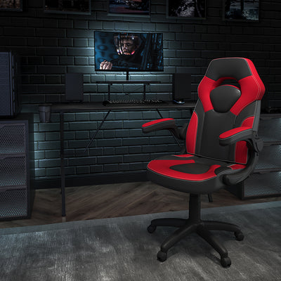 Black Gaming Desk & Chair Set