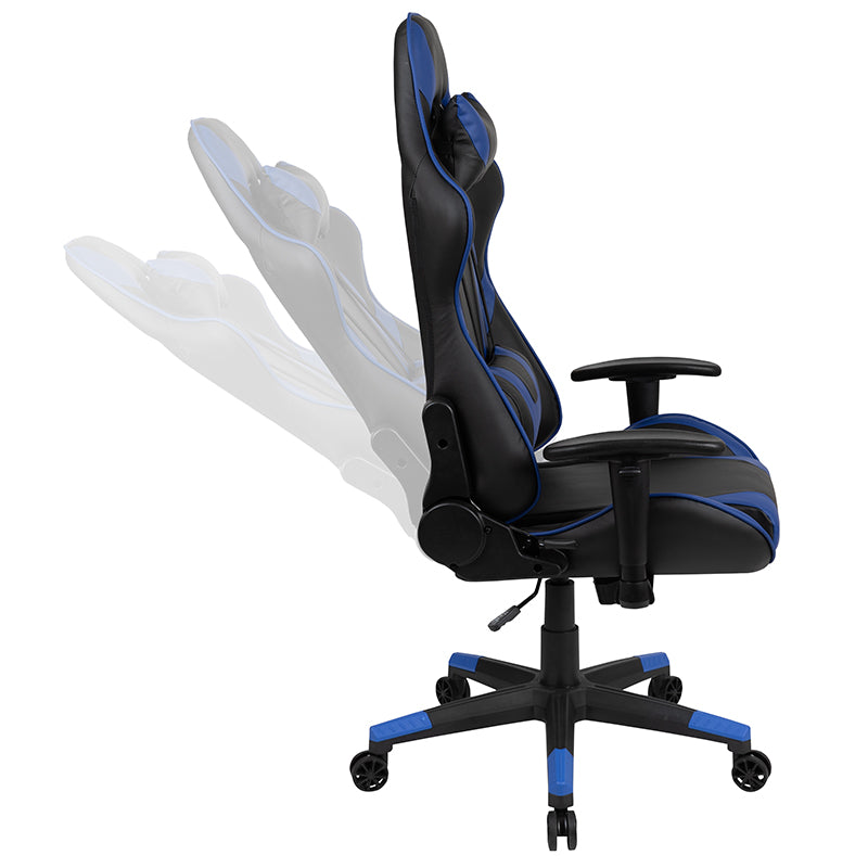 Black Gaming Desk & Chair Set