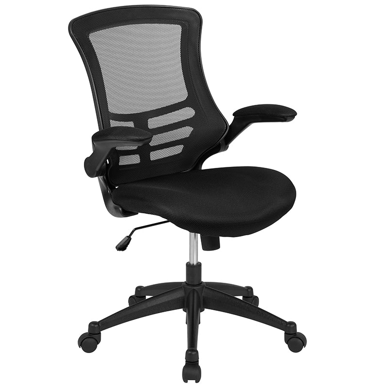 Black Electric Desk & Chair