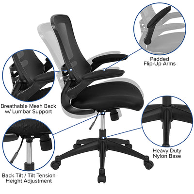 Mahogany Electric Desk & Chair