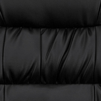 Black Leathersoft Side Chair