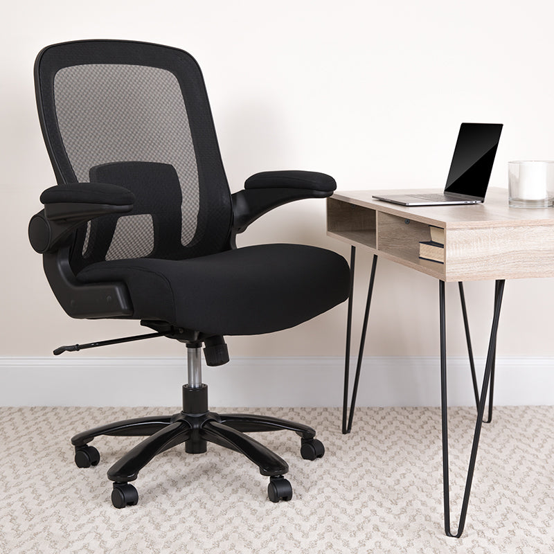 Black 500lb High Back Chair