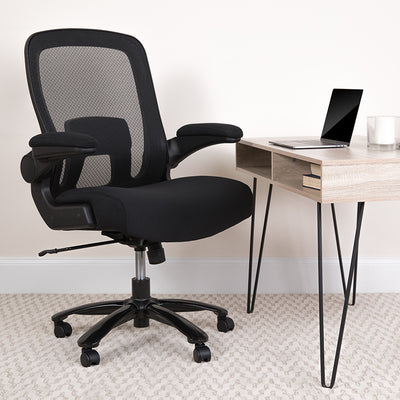 Black 500lb High Back Chair