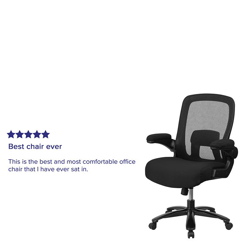 Black 500lb High Back Chair